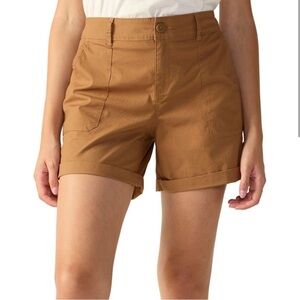 Sanctuary Caramel Utility Shorts